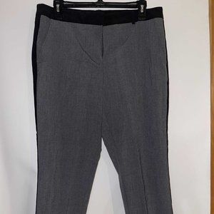 Gray & black dress pants